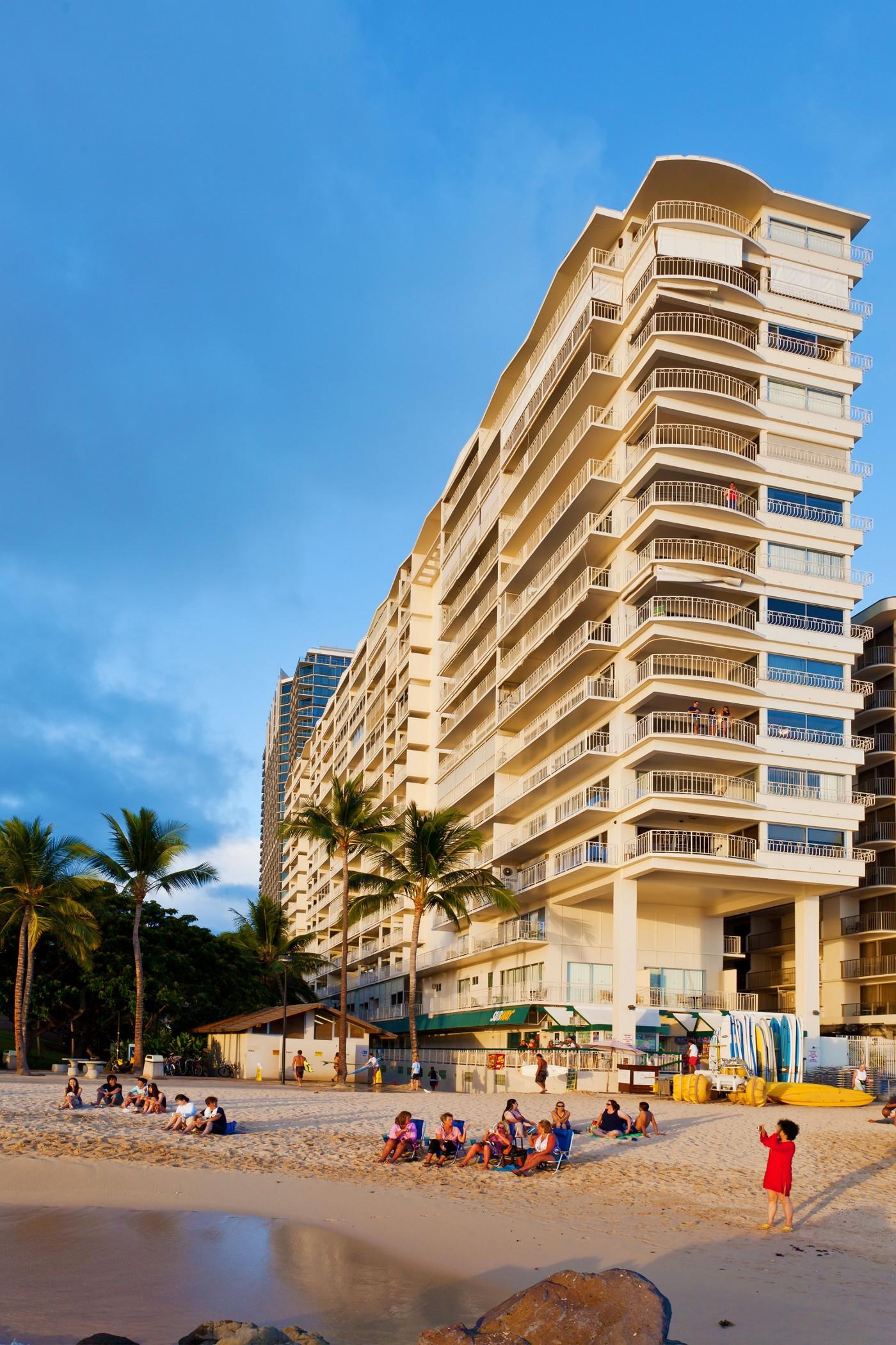 Castle Waikiki Shore Honolulu Buitenkant foto
