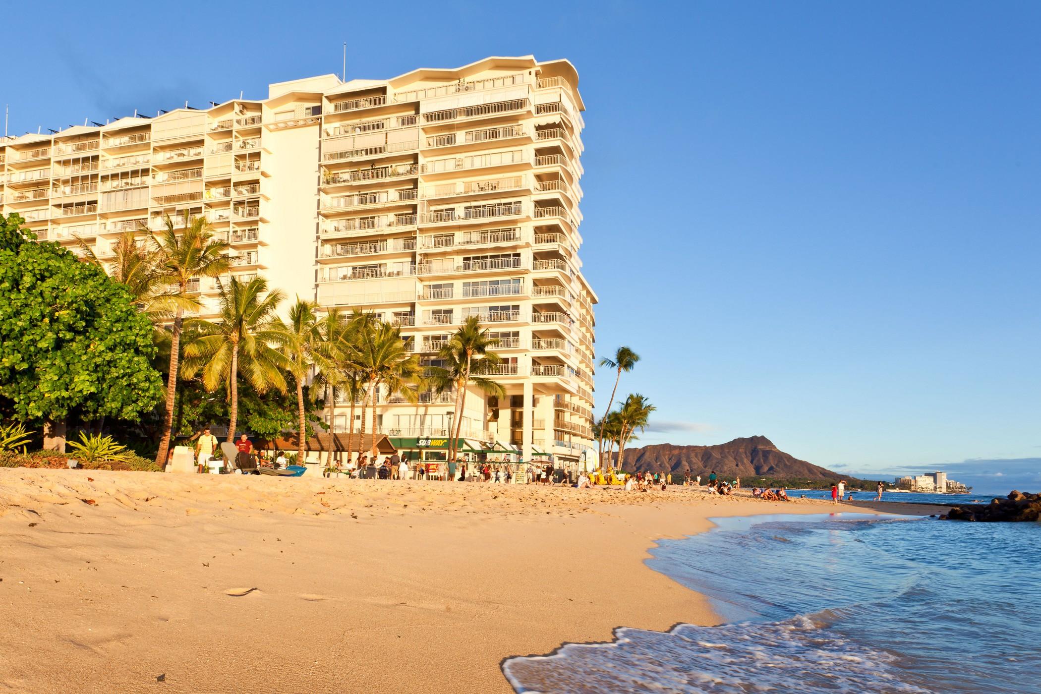 Castle Waikiki Shore Honolulu Buitenkant foto