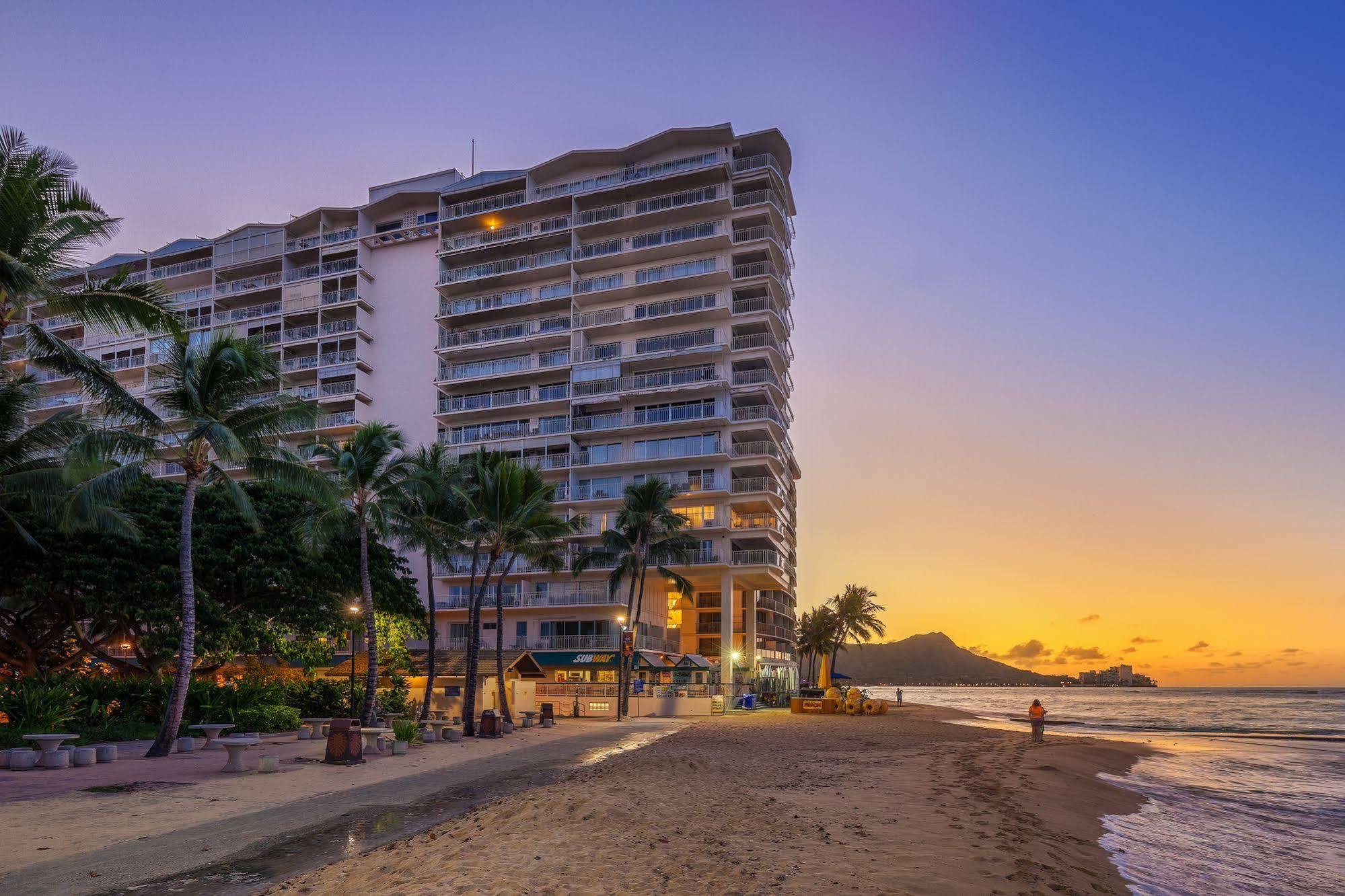 Castle Waikiki Shore Honolulu Buitenkant foto